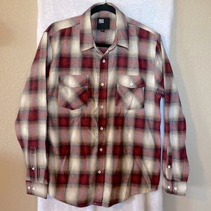 RSQ Tailgate Mens Flannel Shirt-size M